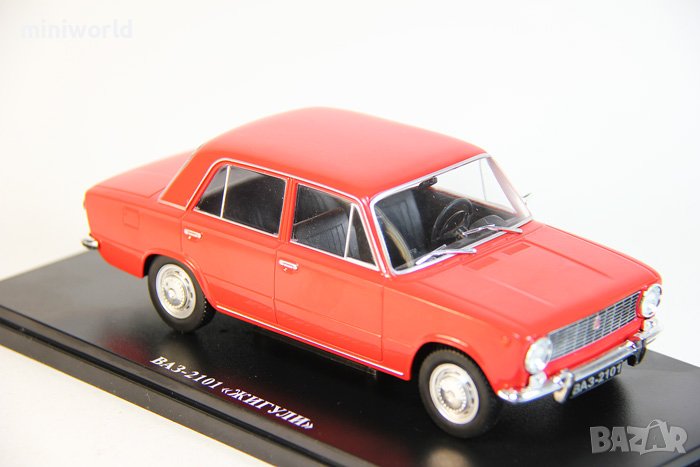 ВАЗ 2101 ”Жигули” - мащаб 1:24 на Hachette модела е нов в кутия, снимка 1