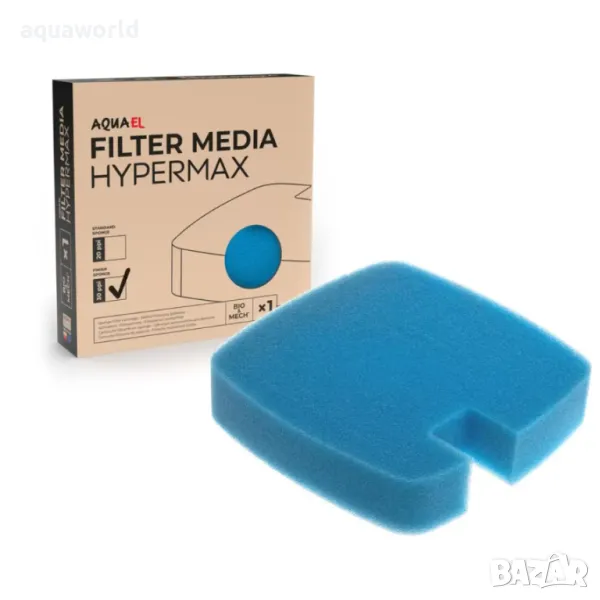 "ПРОМОЦИЯ" Филтърна гъба AquaEL за външен филтър HYPERMAX - 30ppi, снимка 1