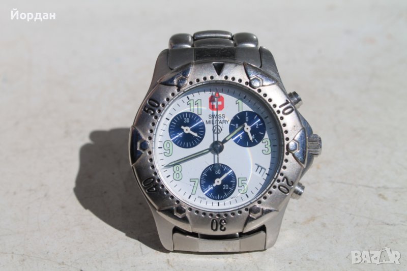 Швеицарски ''Swiss military''  кварц 22 камъка, снимка 1