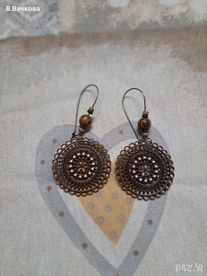 Арт обеци, снимка 1