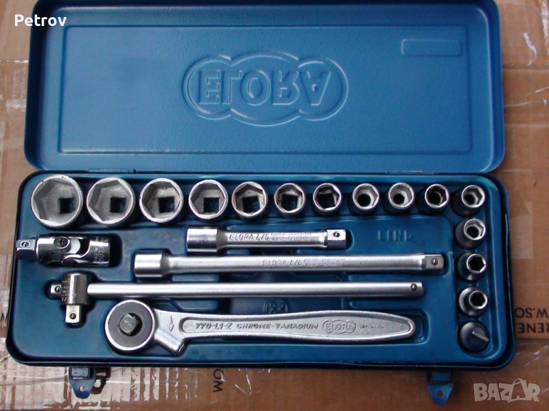 ELORA -  Made in West Germany - 1/2" PROFI Гедория !!! 100 % ORIGINAL ELORA !!! Вложки 10 - 32 mm !, снимка 1