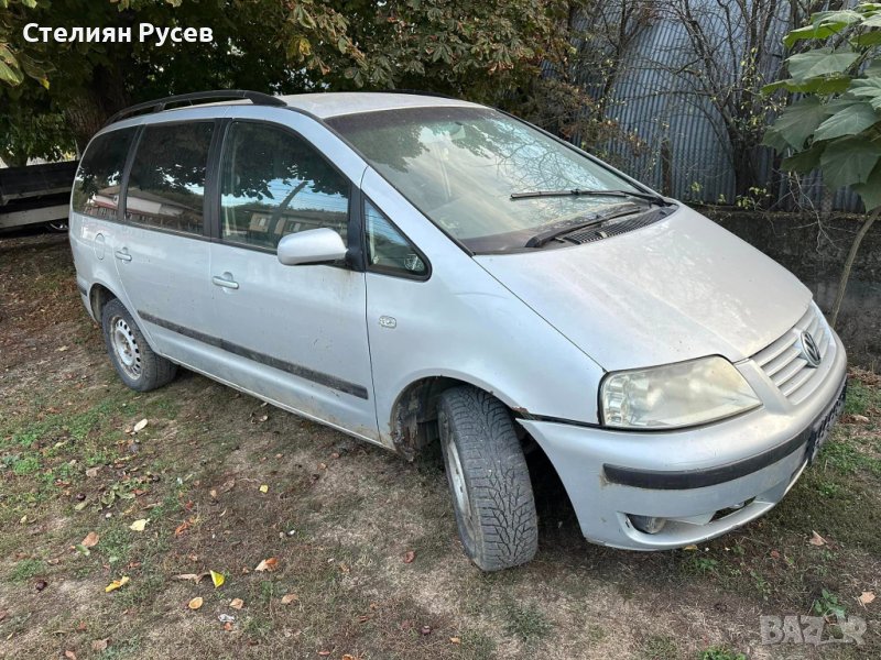   НА ЧАСТИ vw sharan 1.9 TDI   116кс     6+1 бракуван - цена 950ЛВ само цяла кола няма акумулатор, снимка 1