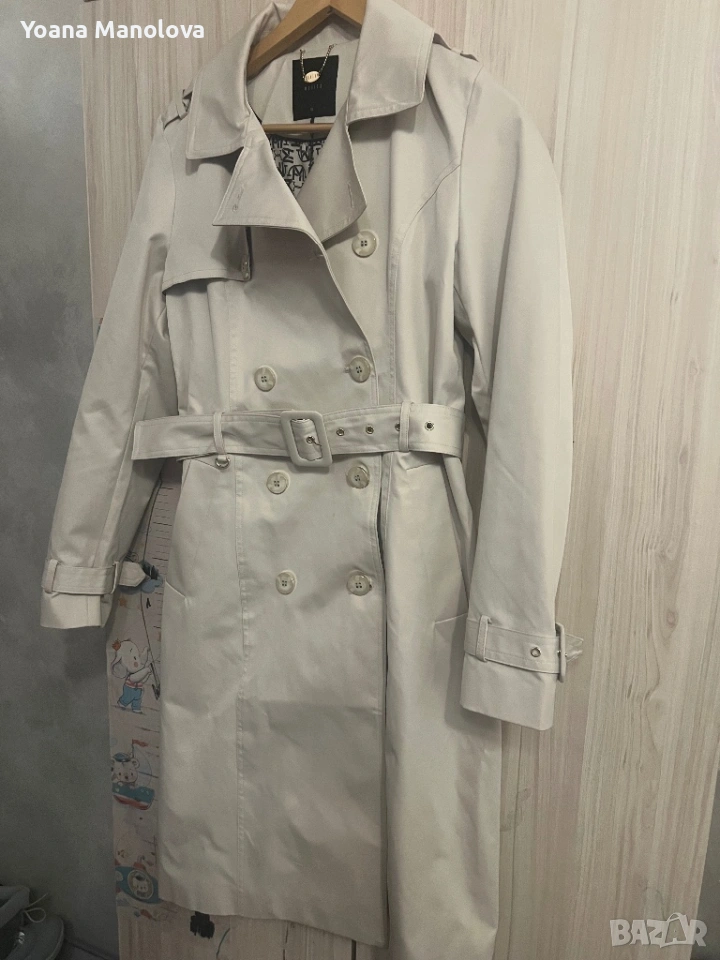 Бежов тренчкот, снимка 1