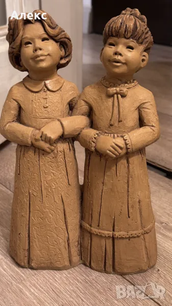 Lee Bortin Originals Chicago– Винтидж масивна скулпура, 30см, 2.8кг, снимка 1