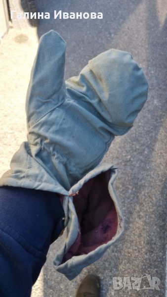 Работни бризентови ръкавици , снимка 1