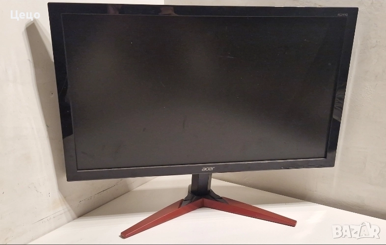 монитор Acer241q 144hz + display port кабел, снимка 1
