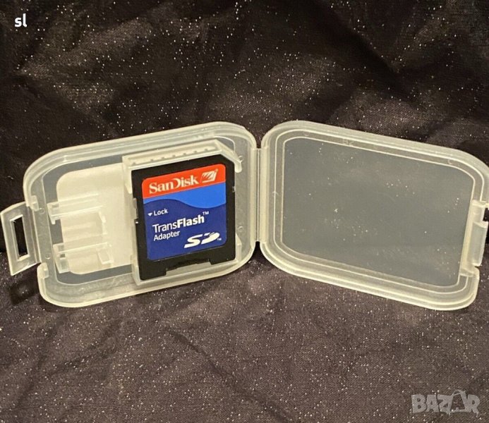 Адаптер за микро SD карта+микро SD карта,Sandisk в Кабели и адаптери в ...
