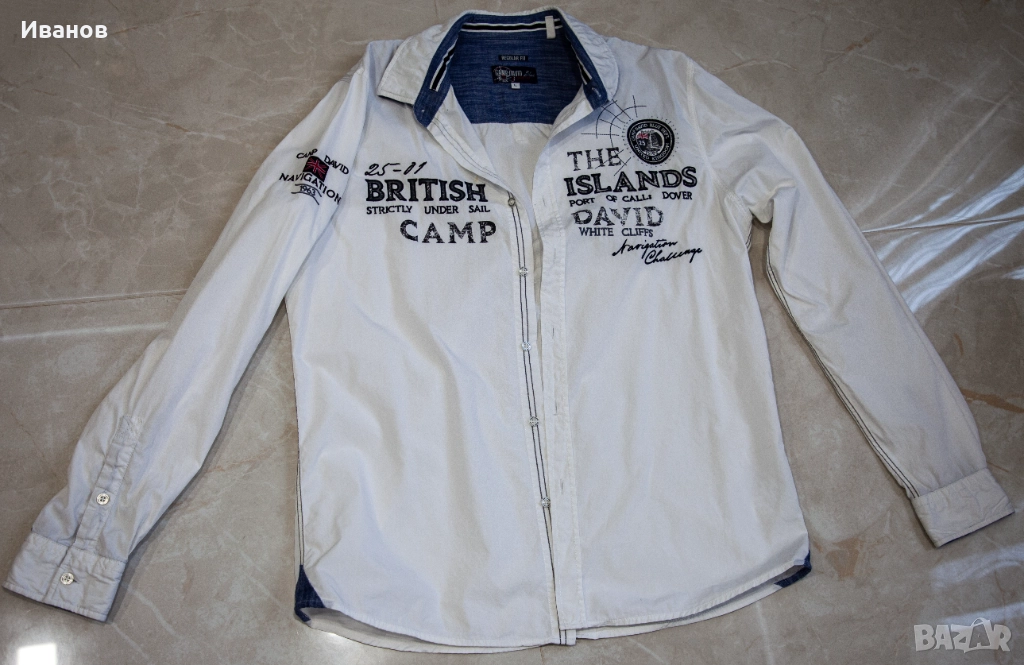 Риза Camp David - L, снимка 1
