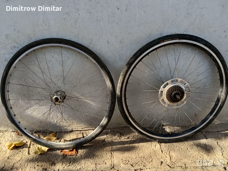 Алуминиеви капли с нови гуми 26, снимка 1