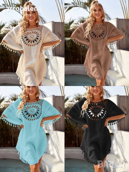 Секси дамска плажна туника, 7цвята, снимка 1