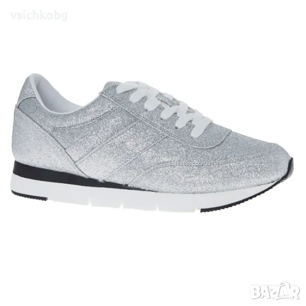 ДАМСКИ МАРАТОНКИ – CALVIN KLEIN TEA сребристи  размери: 39, снимка 1