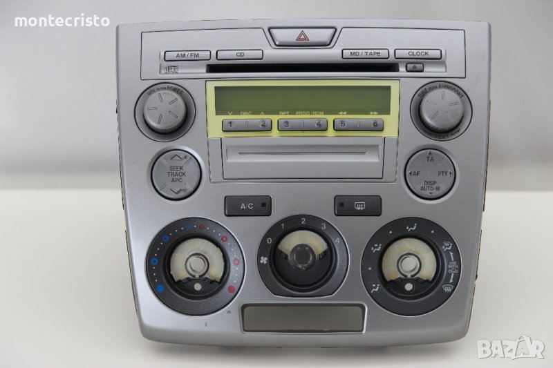 CD RADIO Mazda 2 (2003-2007г.) 3M71-18K876-CB / 3M7118K876CB касетофон, снимка 1