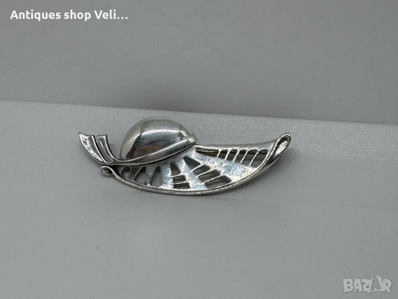 Сребърна брошка №5974 , снимка 1