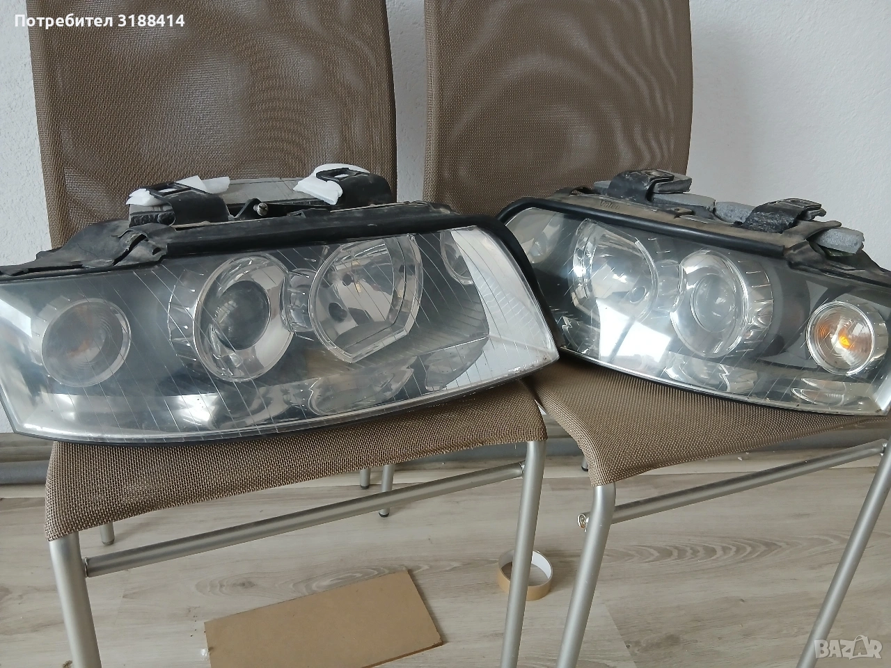 фарове Н7 за ауди а4 б6 , снимка 1