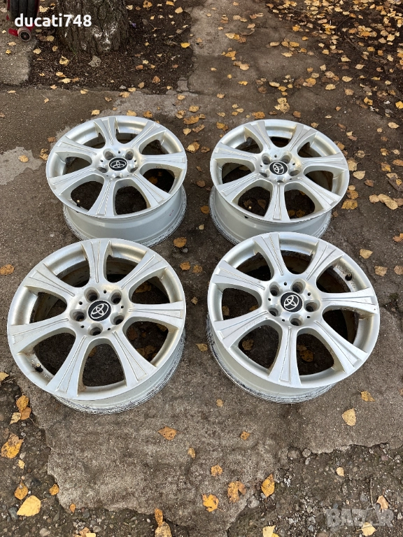 4бр. алуминиеви джанти 17" 5х114.3 - Toyota RAV 4, снимка 1