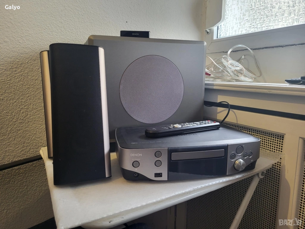 Denon S-101 домашно кино озвучителна система – система за съраунд звук с усилвател и субуфер, снимка 1