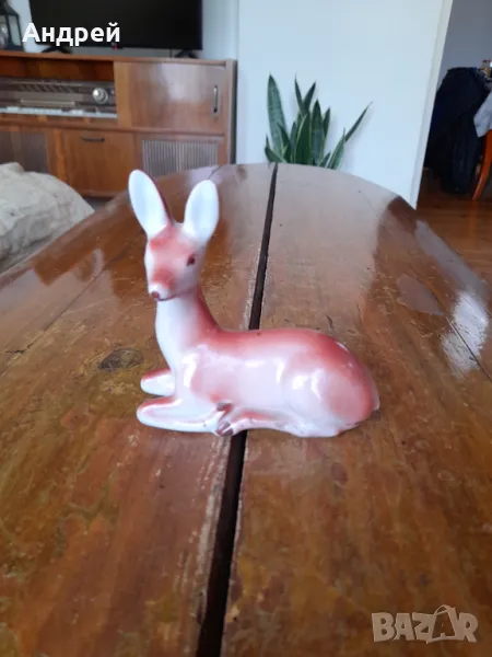 Стара порцеланова фигура,сърничка #7, снимка 1