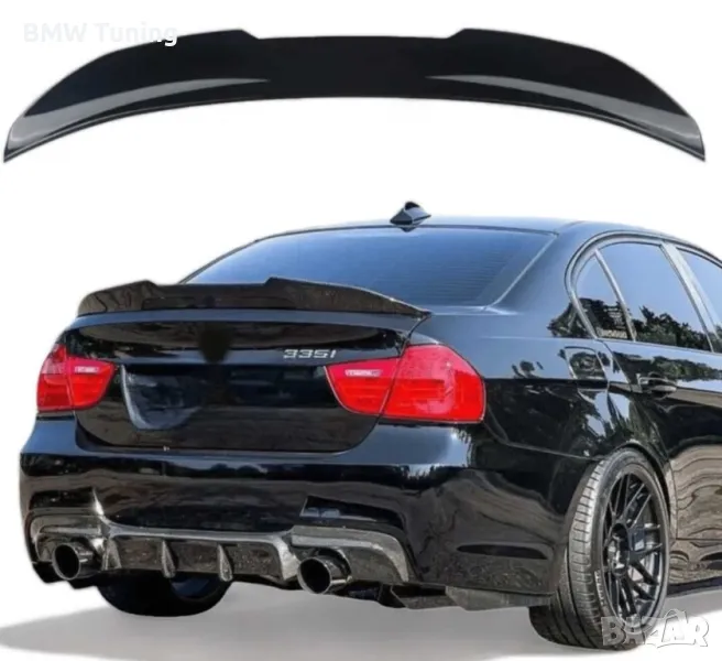 PSM спойлер багажник E90, снимка 1