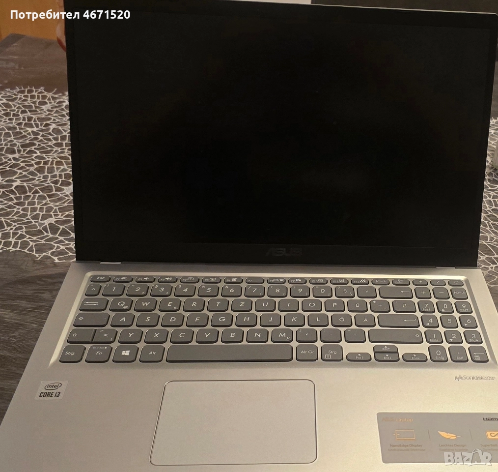 Asus F515JA-EJ721T Notebook , снимка 1