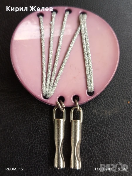 Модерна фешън арт брошка стилен дизайн 17349, снимка 1