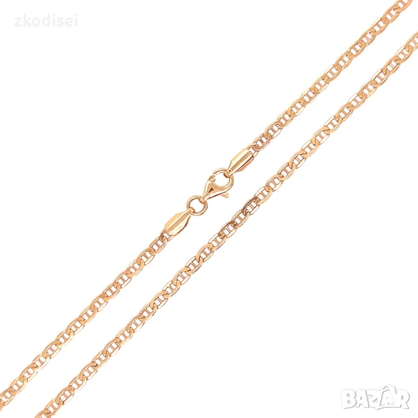Златен синджир 3,13гр. 49,0см. 14кр. проба:585 модел:32118-4, снимка 1