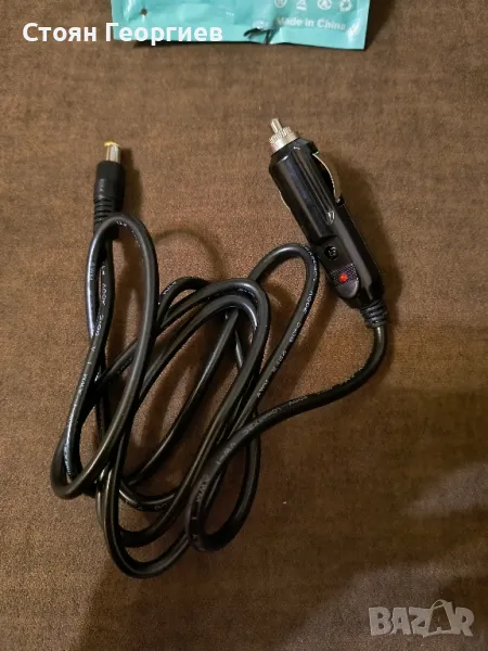 GINTOOYUN Автомобилна запалка към DC 8mm DC7909 7.9x0.9mm Автомобилно зарядно Захранване 12V , снимка 1