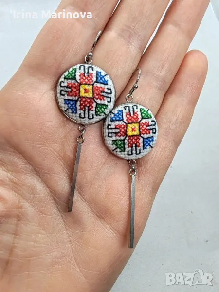 Обеци с шевици, снимка 1