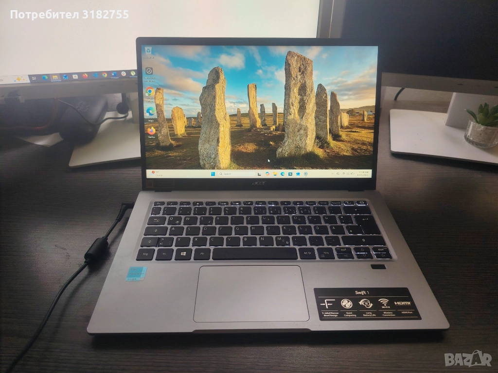 Acer Swift 1 Intel Pentium Silver N6000 4GB RAM, снимка 1