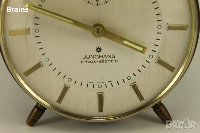 Стар Немски Будилник JUNGHANS TRIVOX SILENTIC 1960-те, снимка 5 - Антикварни и старинни предмети - 51868110