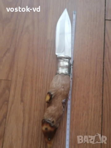 NAVAJA ALBACETE ГОЛЯМ СГЪВАЕМ ЛОВЕН НОЖ, снимка 11 - Антикварни и старинни предмети - 52939509