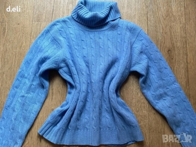 Два пуловера. HAWICK Scotland Size M 100% Кашмир Уникален пуловер, снимка 9 - Блузи с дълъг ръкав и пуловери - 52227723