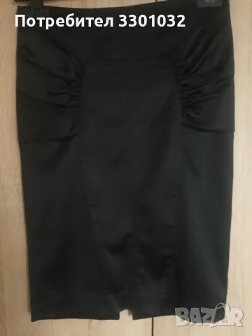 Елегантен черен дамски костюм,размер 36/ S /, снимка 7 - Костюми - 48091504
