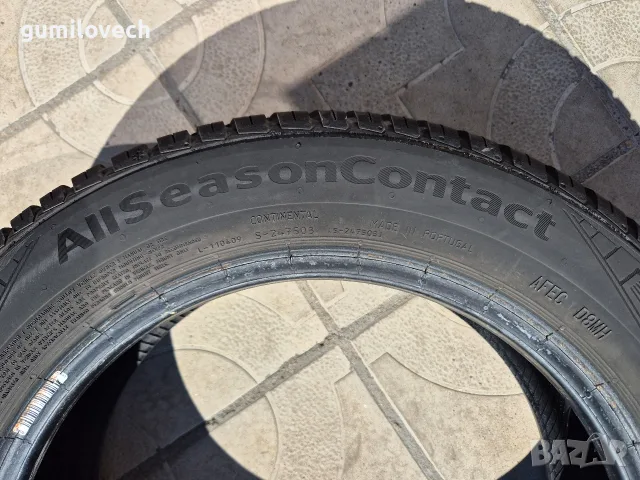 2бр.всесезонни гуми 155/65/14 75T Continental AllSeasonContact 23г., снимка 8 - Гуми и джанти - 56093913