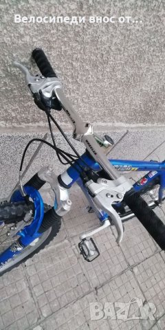 Алуминиев велосипед 26цо 21 ск shimano палцови команди преден амортисьор всичко по колелото ок, снимка 10 - Велосипеди - 35772397