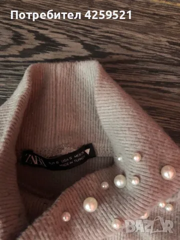 Дамска блуза на Зара, снимка 4 - Блузи с дълъг ръкав и пуловери - 49258278