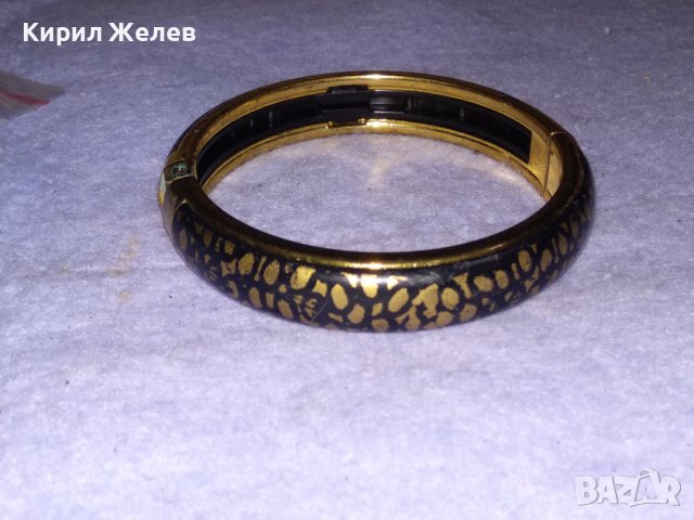 РЪЧНО РИСУВАНА ВИНТИДЖ АРТ КРАСИВА ЗЛАТИСТА ГРИВНА 26521, снимка 8 - Гривни - 41281150