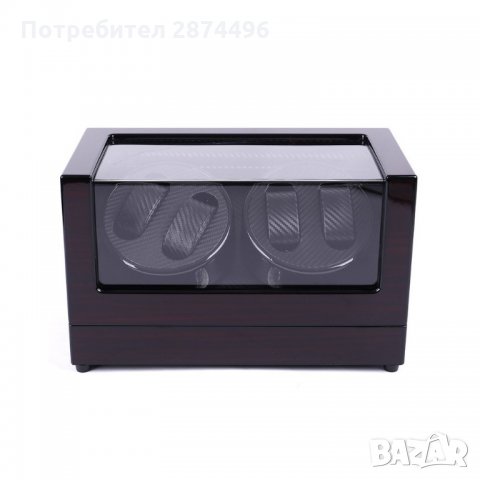 2176 Кутия за навиване на 4 автоматични часовника, снимка 9 - Подаръци за мъже - 35786824