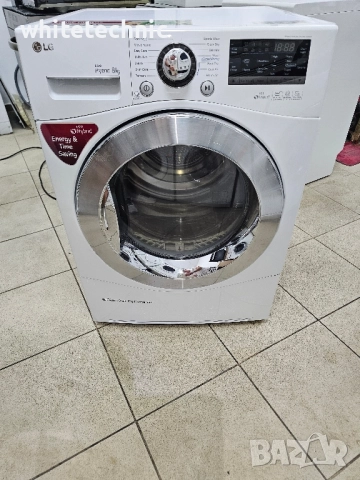 НОВА*** Сушилня с термопомпа LG RC8055AP2Z 8кг. А++ Auto clear, снимка 4 - Сушилни - 51665491