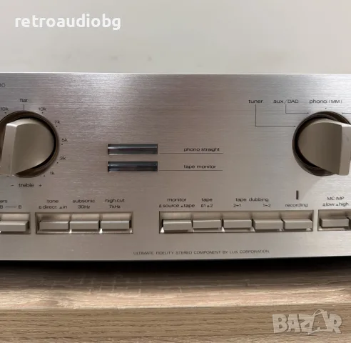 🔈Стерео интегриран усилвател Luxman L-410🔈, снимка 5 - Ресийвъри, усилватели, смесителни пултове - 55853944