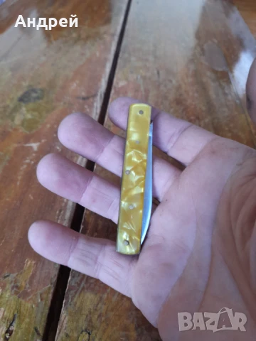 Стар джобен нож,ножче,ножка #121, снимка 3 - Други ценни предмети - 50771883