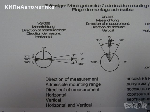 вибродатчик SCHENCK electrodynamic vibration sensor VS-068, снимка 11 - Резервни части за машини - 34824944