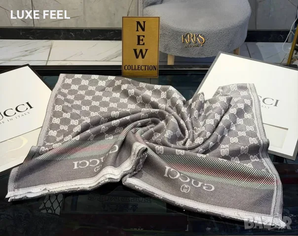 Gucci ✨ Дамски Шалове , снимка 7 - Шалове - 56328950