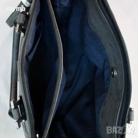 Нова сива дамска чанта Laura Biagiotti, снимка 9 - Чанти - 47989287