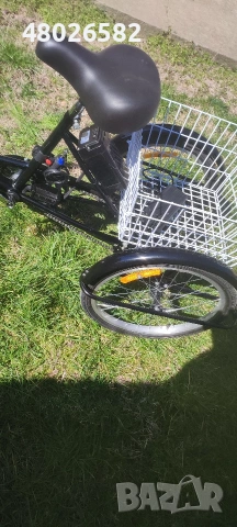 електрическа триколка 20цола, снимка 3 - Велосипеди - 53779944