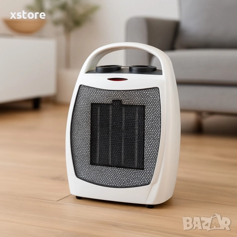 Керамична отоплителна печка с вентилатор Voltz V51970D – 1500W, снимка 2 - Отоплителни печки - 52698622