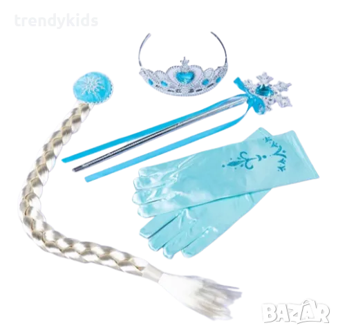 Нова Луксозна Рокля на Елза , снимка 7 - Детски рокли и поли - 49980507