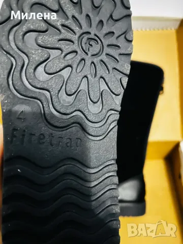 Firetrap ботуши - естествен велур, снимка 2 - Дамски ботуши - 47397644