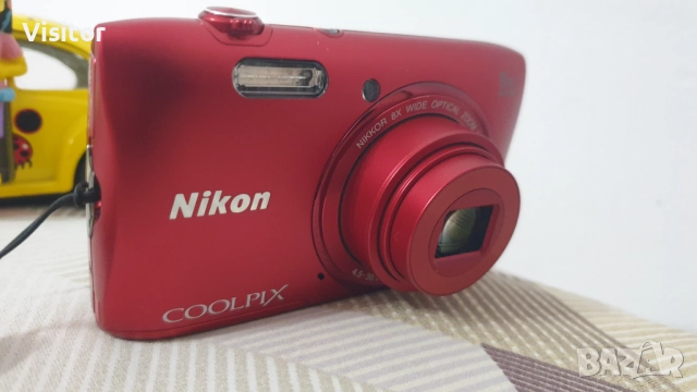 Nikon Coolpix S3600   20.1 МРх, снимка 3 - Фотоапарати - 52836092