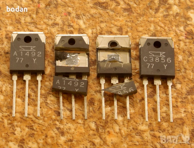  2SA1492 + 2SC3856, снимка 3 - Друга електроника - 50719705