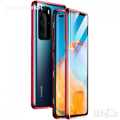 360 Magnetic Case с предно и задно стъкло Huawei Nova 9, снимка 1